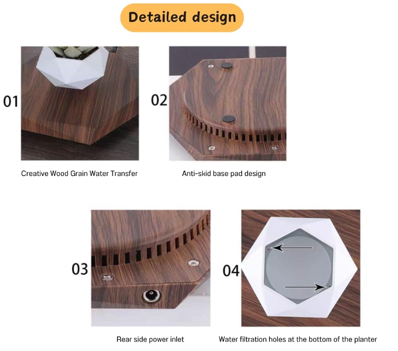 The Profloat Levitating Plant Holder