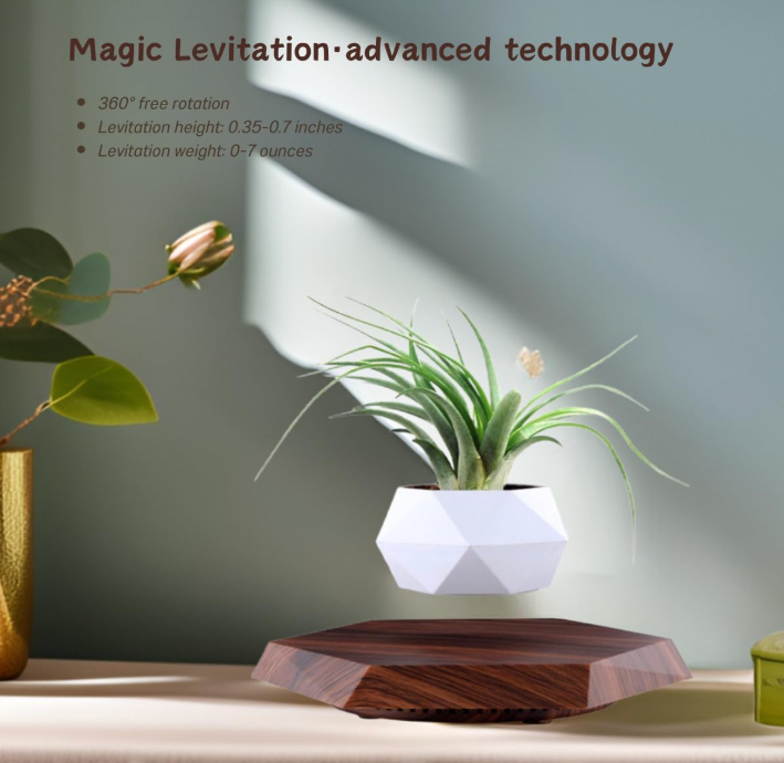 The Profloat Levitating Plant Holder